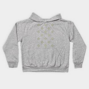 Zen Dot Pattern SANKUZUSHI green Kids Hoodie